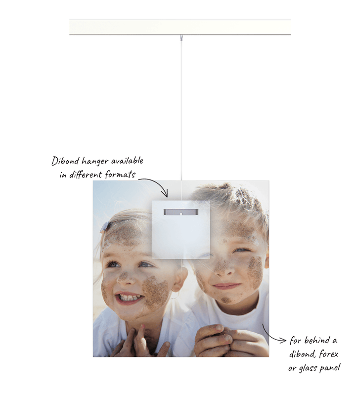 Dibond Hanger - Artiteq Flexible Hanging Solutions