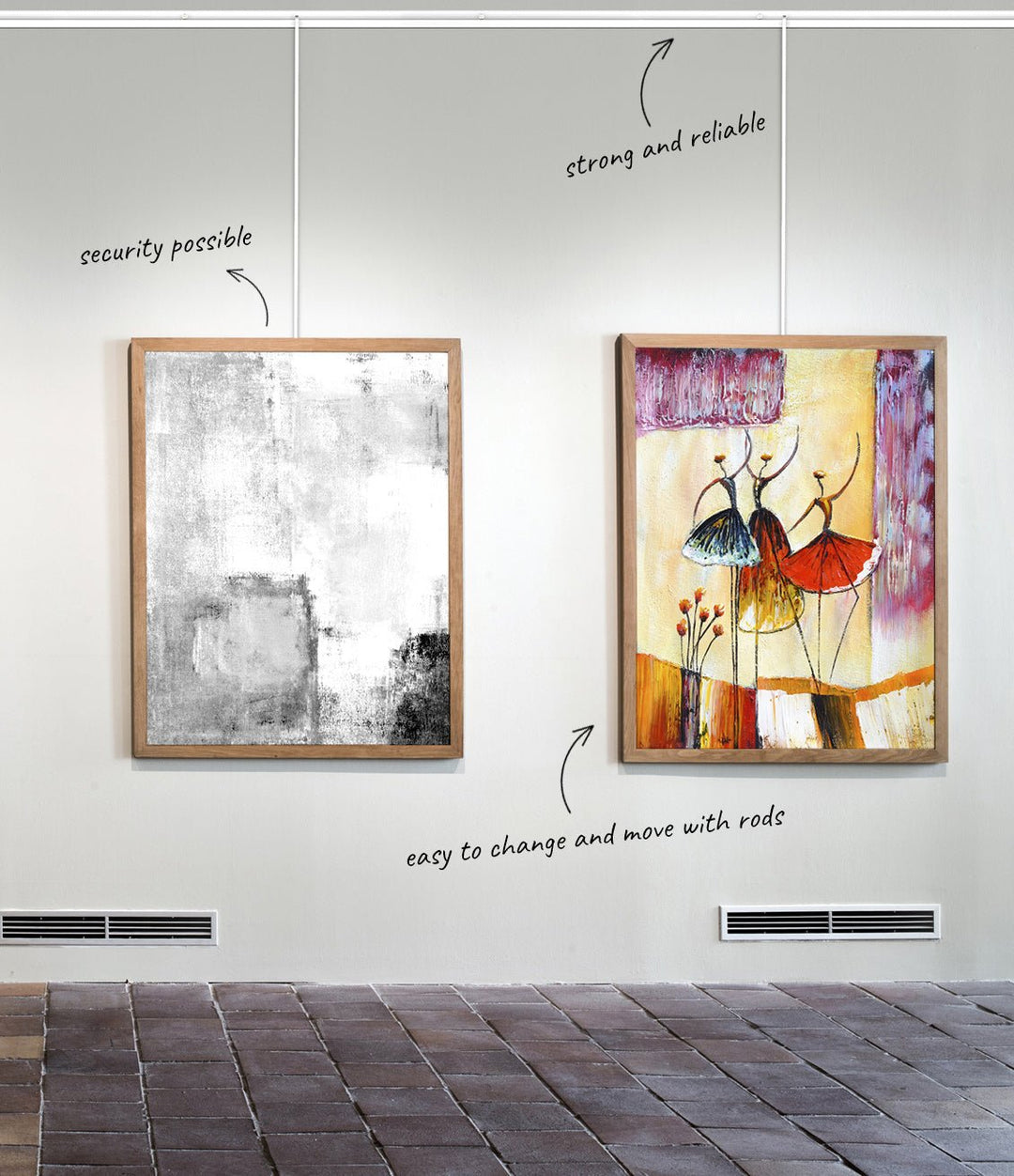 Classic Rail + - Artiteq Flexible Hanging Solutions