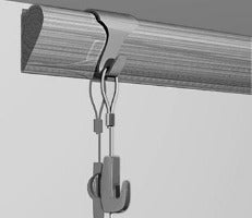 Gallery Hook for wooden picture rail - Artiteq Picture Hanging Systems