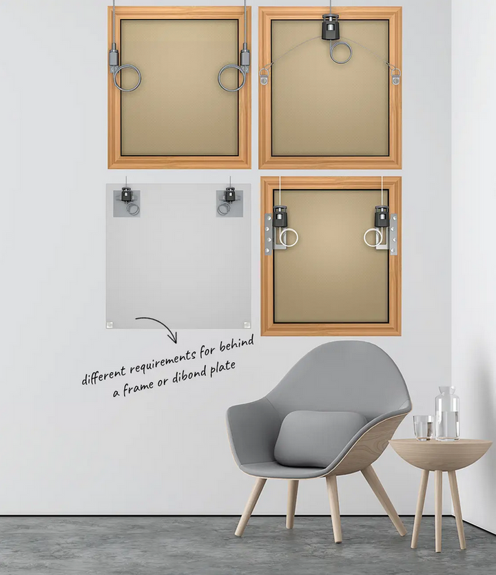 15kg Frame Ratchet Hook - Artiteq Picture Hanging Systems