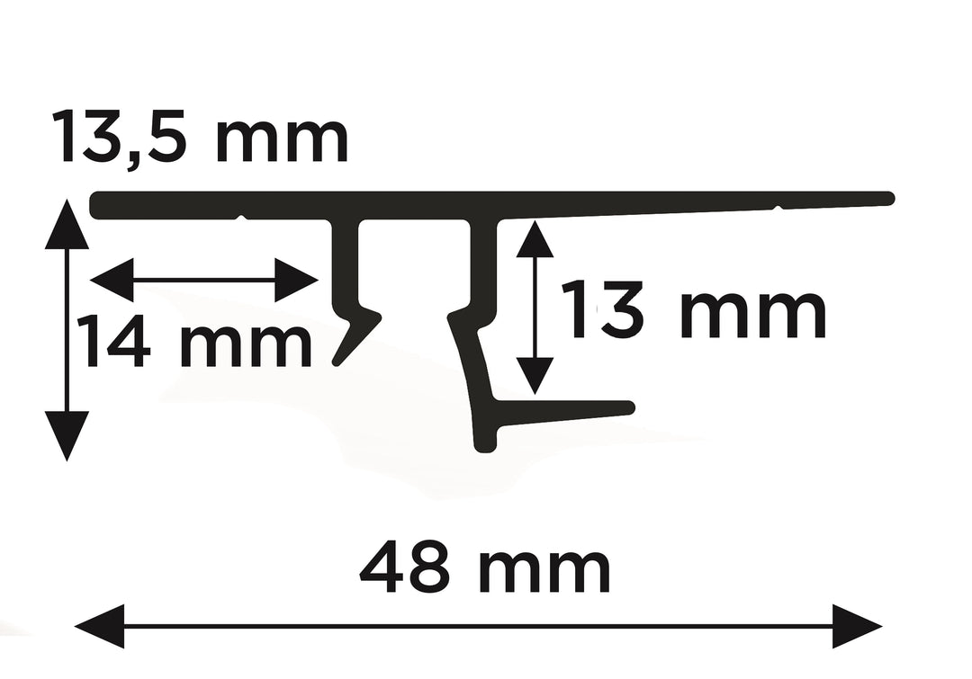 Shadowline for 13mm Gib Board - Artiteq Picture Hanging Systems