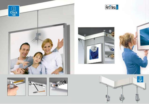 Click Rail - Artiteq Picture Hanging Systems