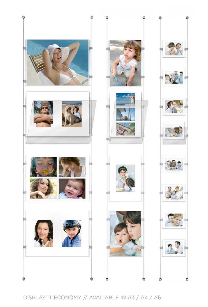 Display-It Economy Set - Artiteq Picture Hanging Systems