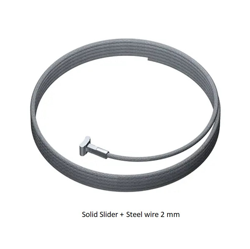 Steel Solid Slider - Artiteq Picture Hanging Systems